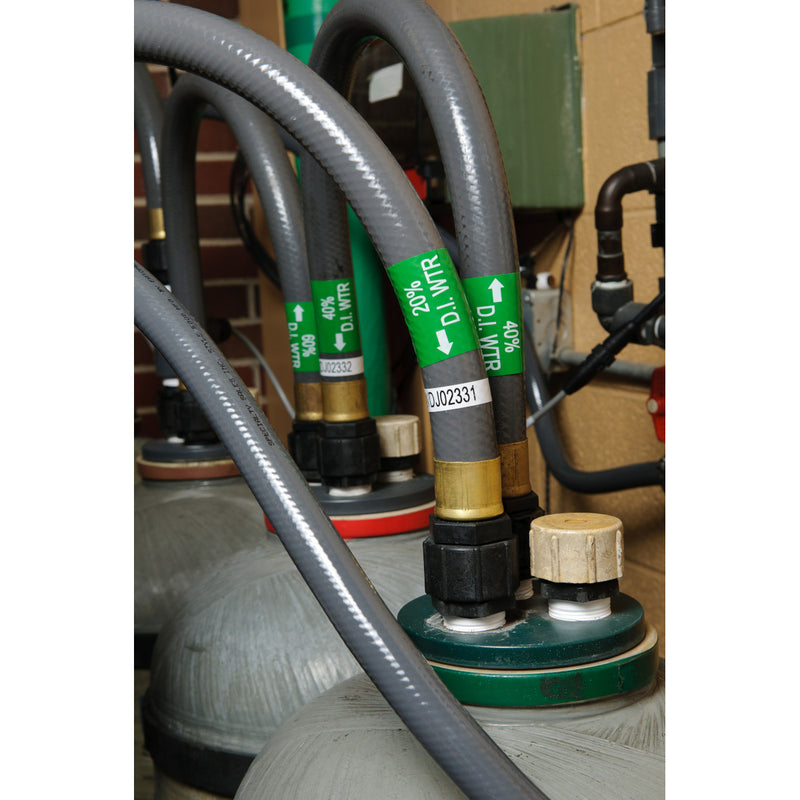 Brady M6C-500-439-GR Multi-Purpose Vinyl Labels for M610, M611, BMP61, M710 (with media adapter) and BMP71 (with media adapter) 174366