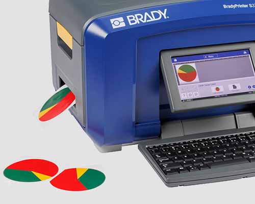Brady S3700 Multicolour and Cut Sign and Label Printer with QWERTY UK Keyboard