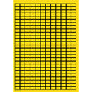 Brady WOB-915-G.M.R. Blank Write-On Labels on sheets - Yellow with border 101817