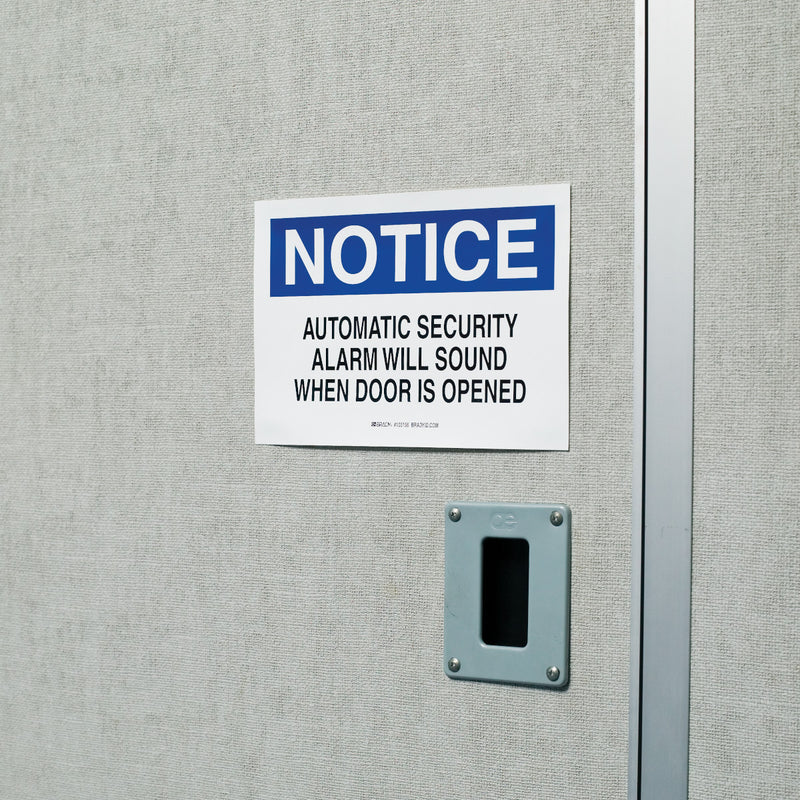 Brady B85-178x254-595-ANSINO Bbp85 Die Cuts - Vinyl 178X254 Ansino 130756