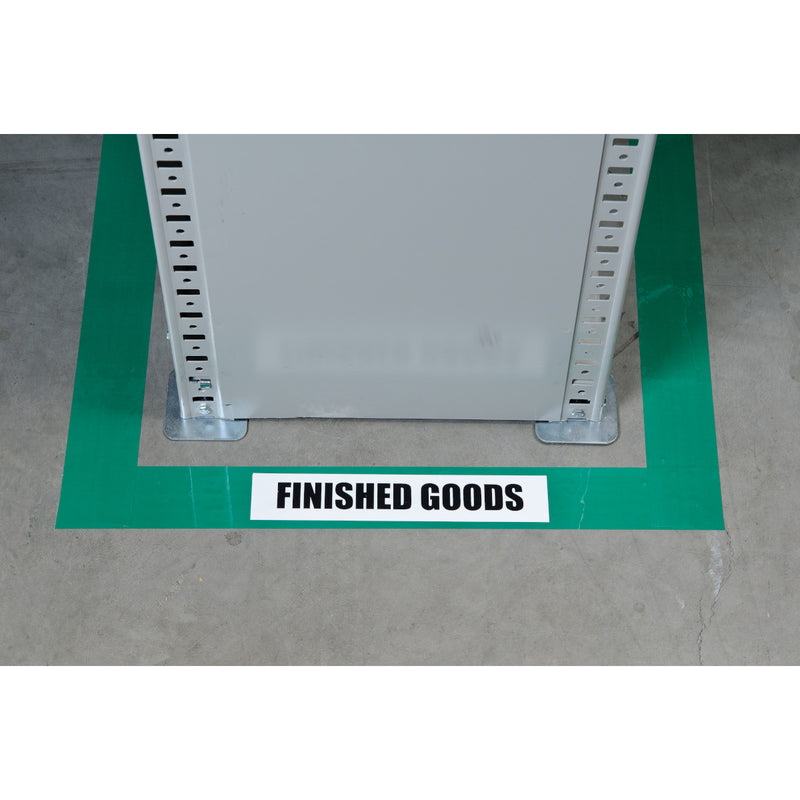 Brady GMK B-483 YL 57,2mm & B-634OLam GlobalMark ToughStripe Floor Marking Tape with Overlaminate 142161