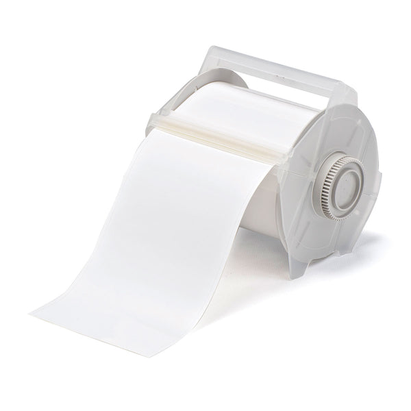 Brady GM Tape B-7569 White 100mm x 30m Globalmark Indoor/Outdoor Vinyl Tape 120939