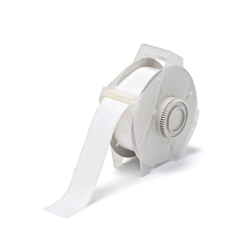 Brady Globalmark tapes - B-581 29 mm Repositionable White Globalmark Repositionable Vinyl Film 076699