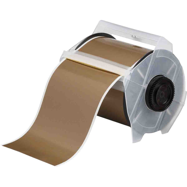 Brady GLOBALMARK VINYL B595 GOLD 100MM Globalmark Indoor/Outdoor Vinyl Tape 113139