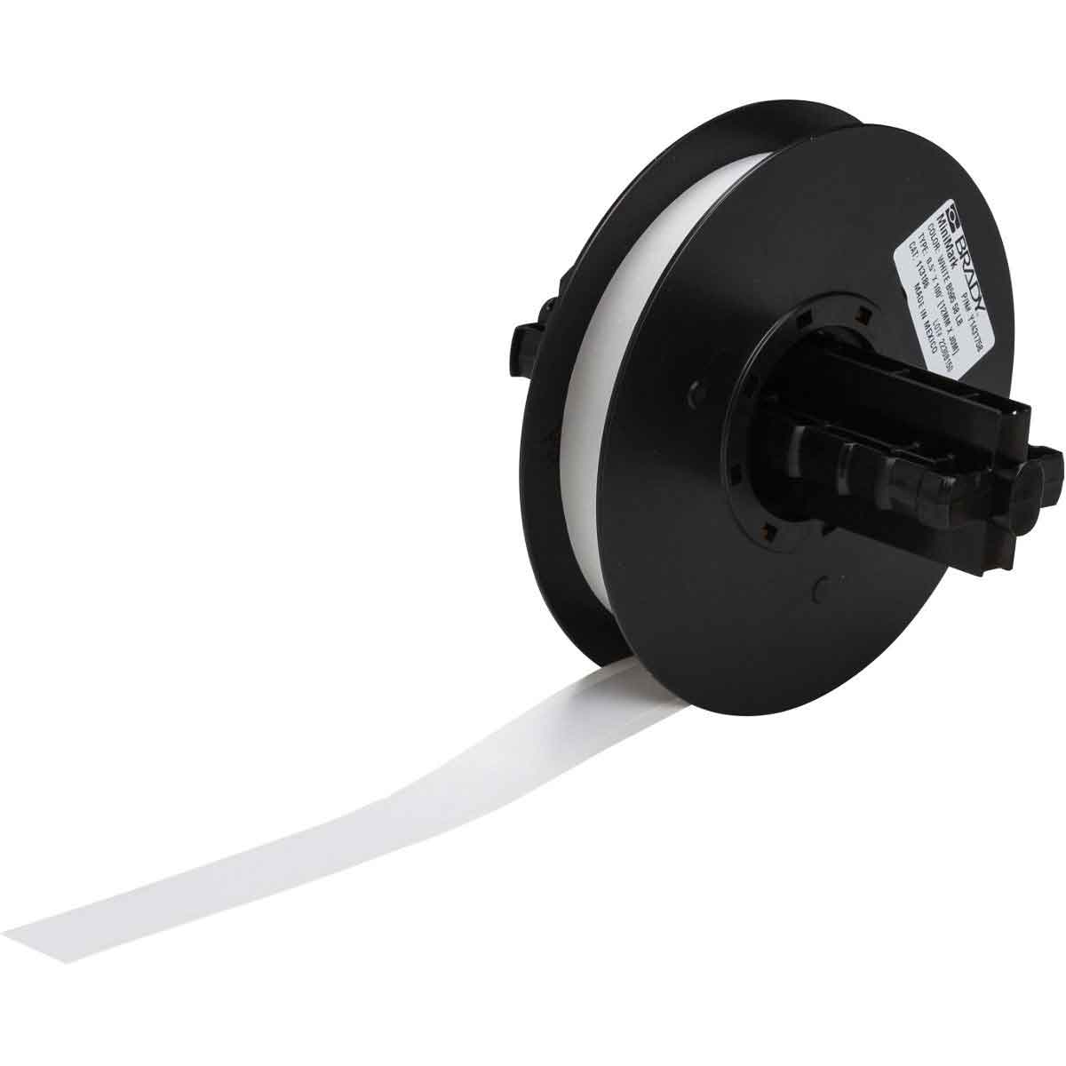 Brady MINIMARK B-595 13 mm White Minimark Indoor/Outdoor Vinyl Tape 113186