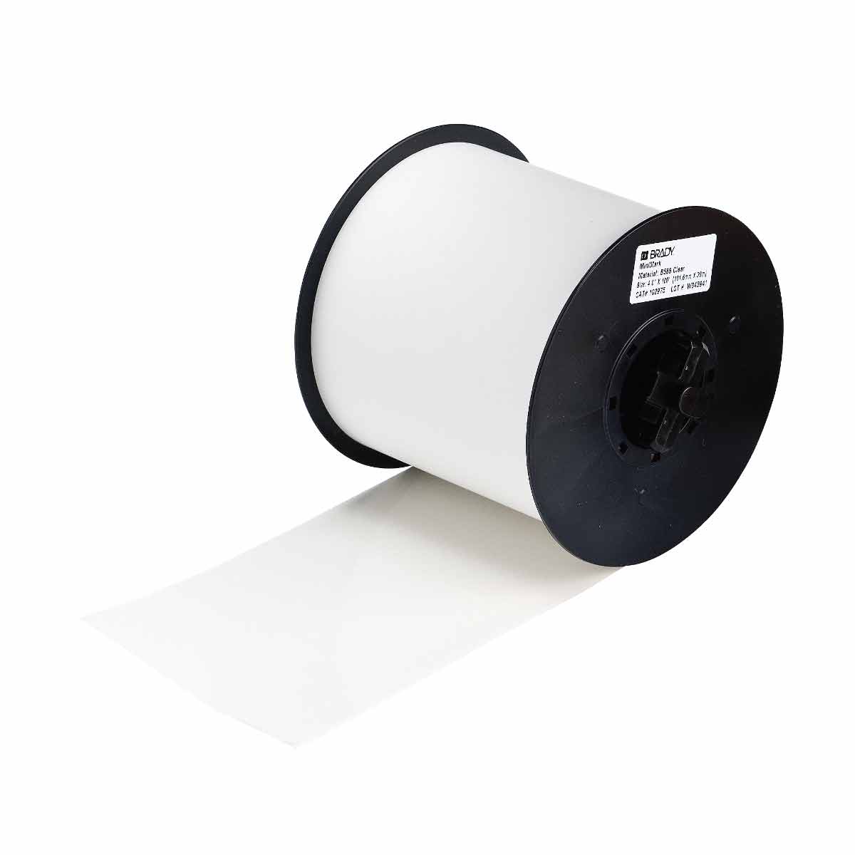Brady MINIMARK B-595 100 mm CLEAR Minimark Indoor/Outdoor Vinyl Tape 113187