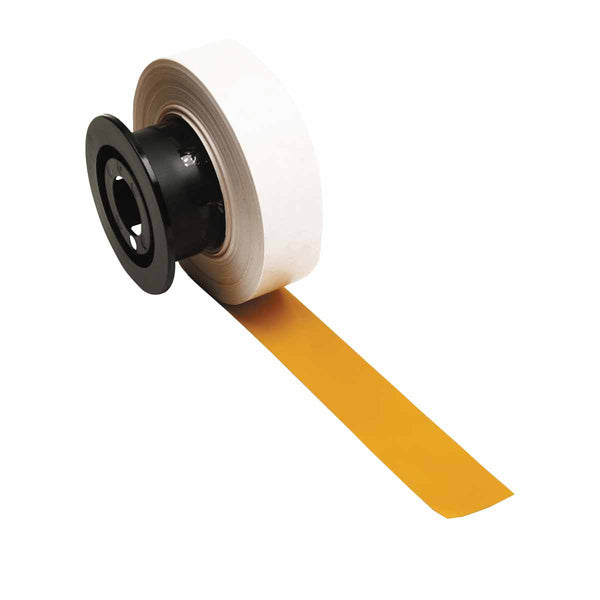 Brady MM TAPE B-7569 YELLOW 29MM X 35M Minimark Indoor/Outdoor Vinyl Tape 120848