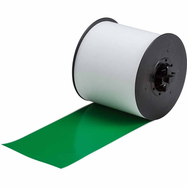 Brady MM TAPE B-7569 GREEN 101MM X 35M Minimark Indoor/Outdoor Vinyl Tape 120864