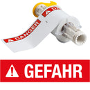 Brady B85-102x152-595-GEFAHR Bbp85 Die Cuts - Vinyl 102X152 Gefahr 130790