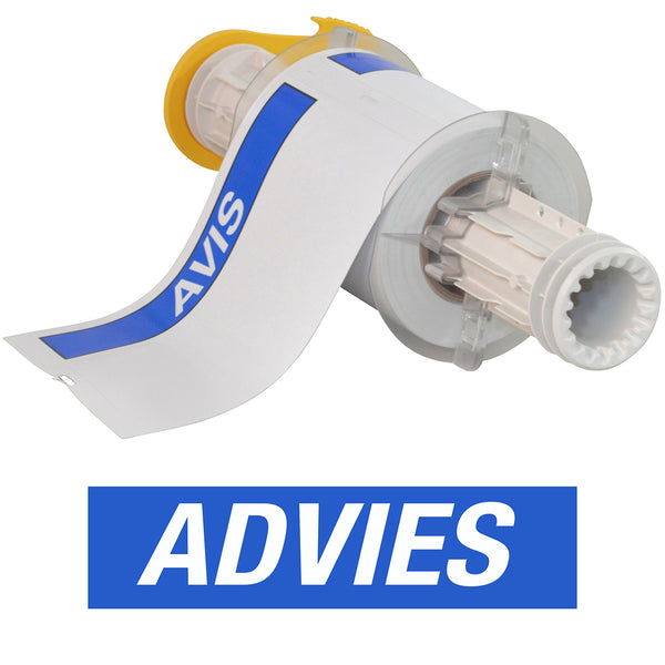 Brady B85-178x254-595-ADVIES Bbp85 Die Cuts - Vinyl 178X254 Advies 130799