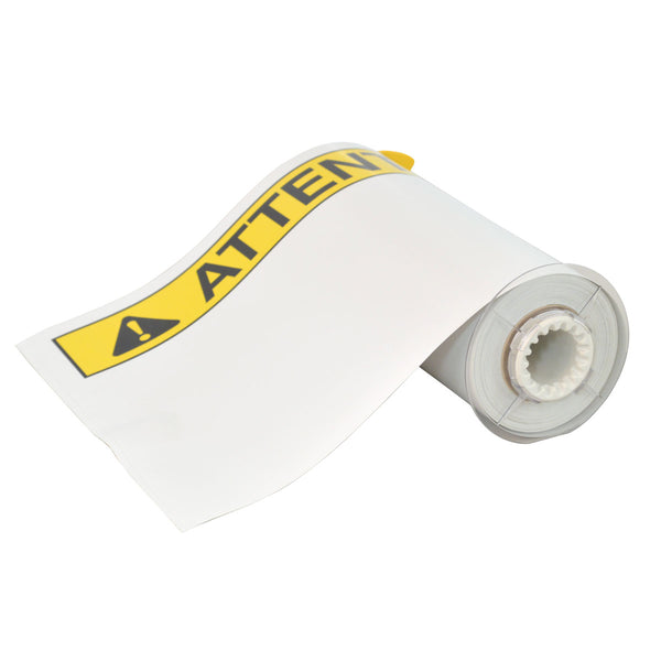 Brady B85-254x356-7569-ATTENTION Bbp85 Die Cuts - Vinyl 254X356 Attention 140892