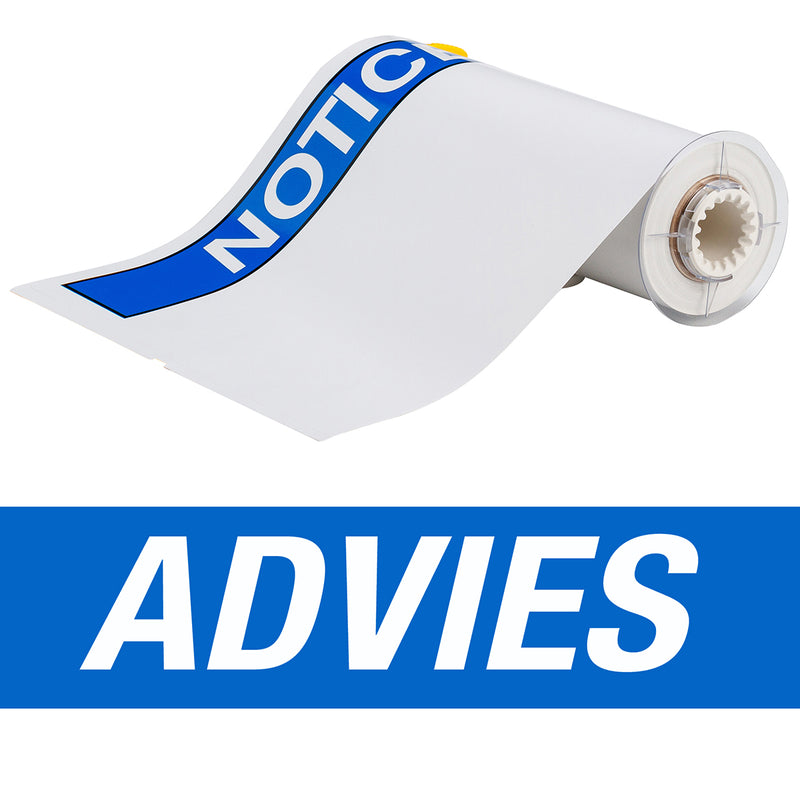 Brady B85-254x356-7569-ADVIES Bbp85 Die Cuts - Vinyl 254X356 Advies 140896