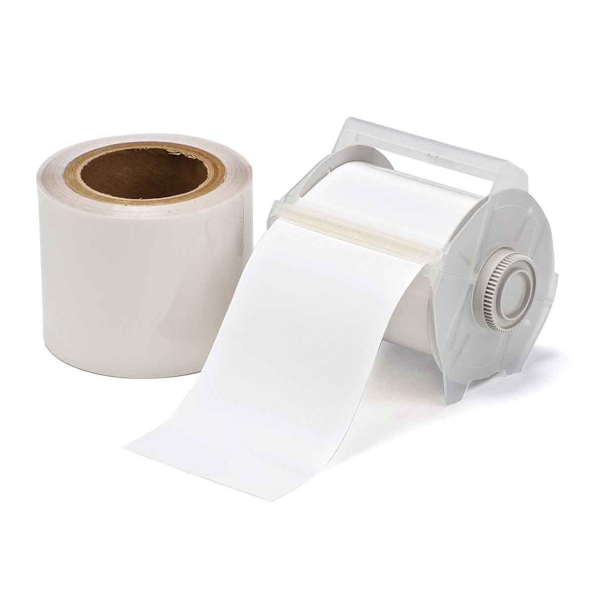 Brady GMK B-483 WT 101,6mm & B-634OLam Globalmark Toughstripe Floor Marking Tape With Overlaminate 142157