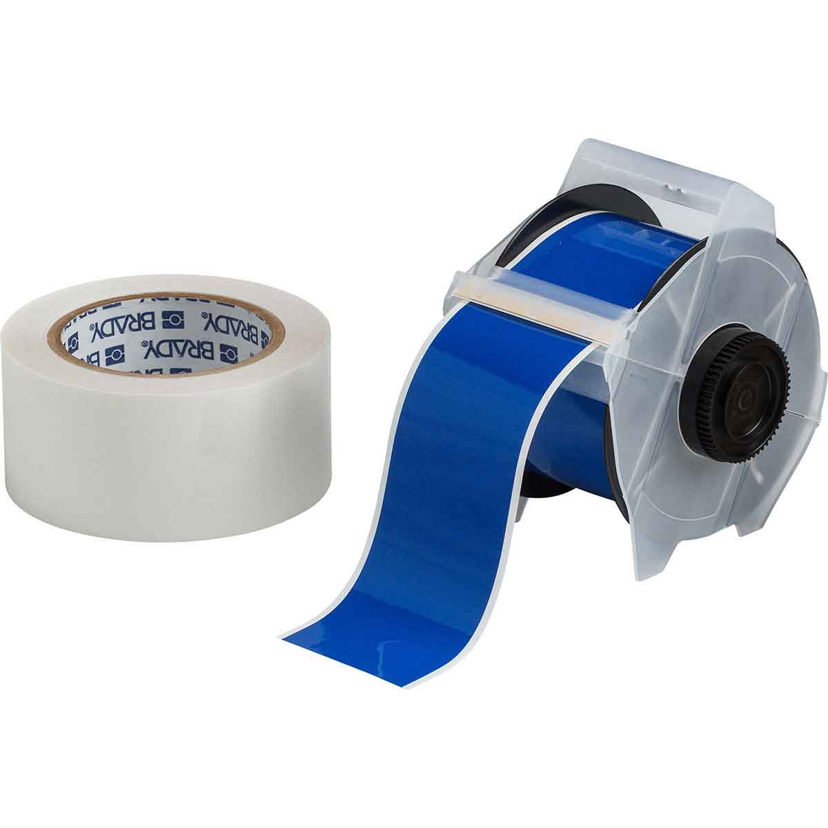 Brady GMK B-483 BL 57,2mm & B-634OLam Globalmark Toughstripe Floor Marking Tape With Overlaminate 142168