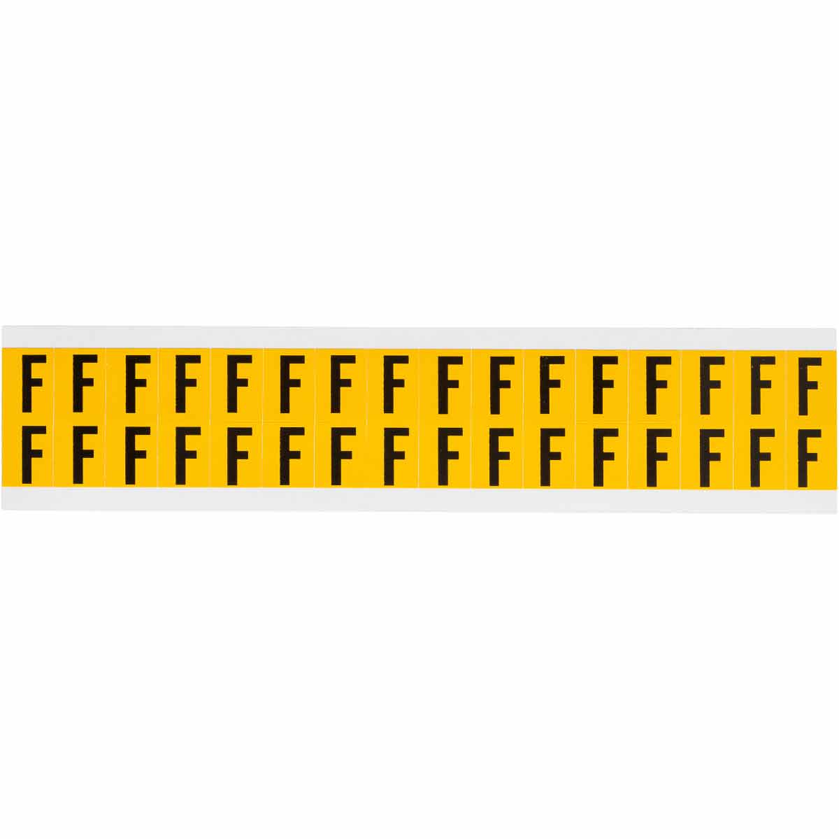 Brady 1520-F Identical numbers and letters on one card for indoor and outdoor use 044015