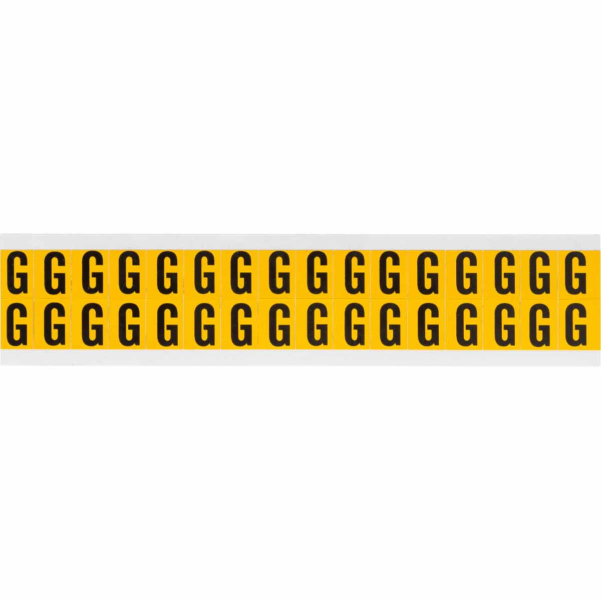 Brady 1520-G Identical numbers and letters on one card for indoor and outdoor use 044016