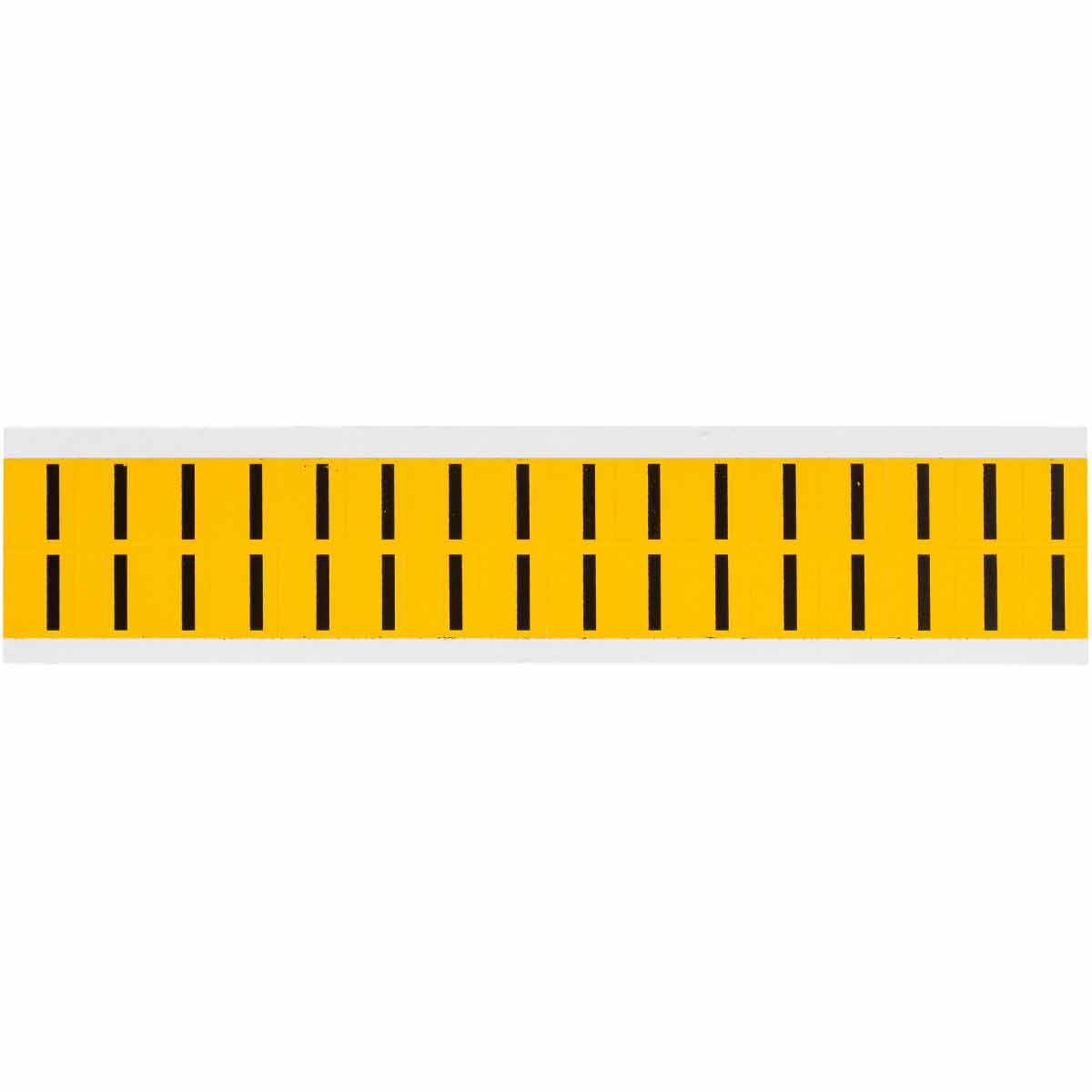 Brady 1520-I Identical numbers and letters on one card for indoor and outdoor use 044018