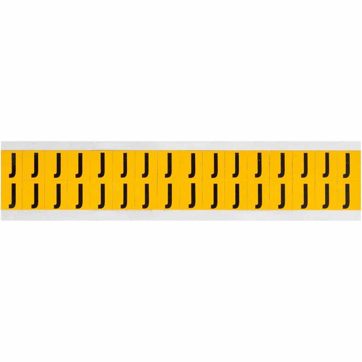 Brady 1520-J Identical numbers and letters on one card for indoor and outdoor use 044019