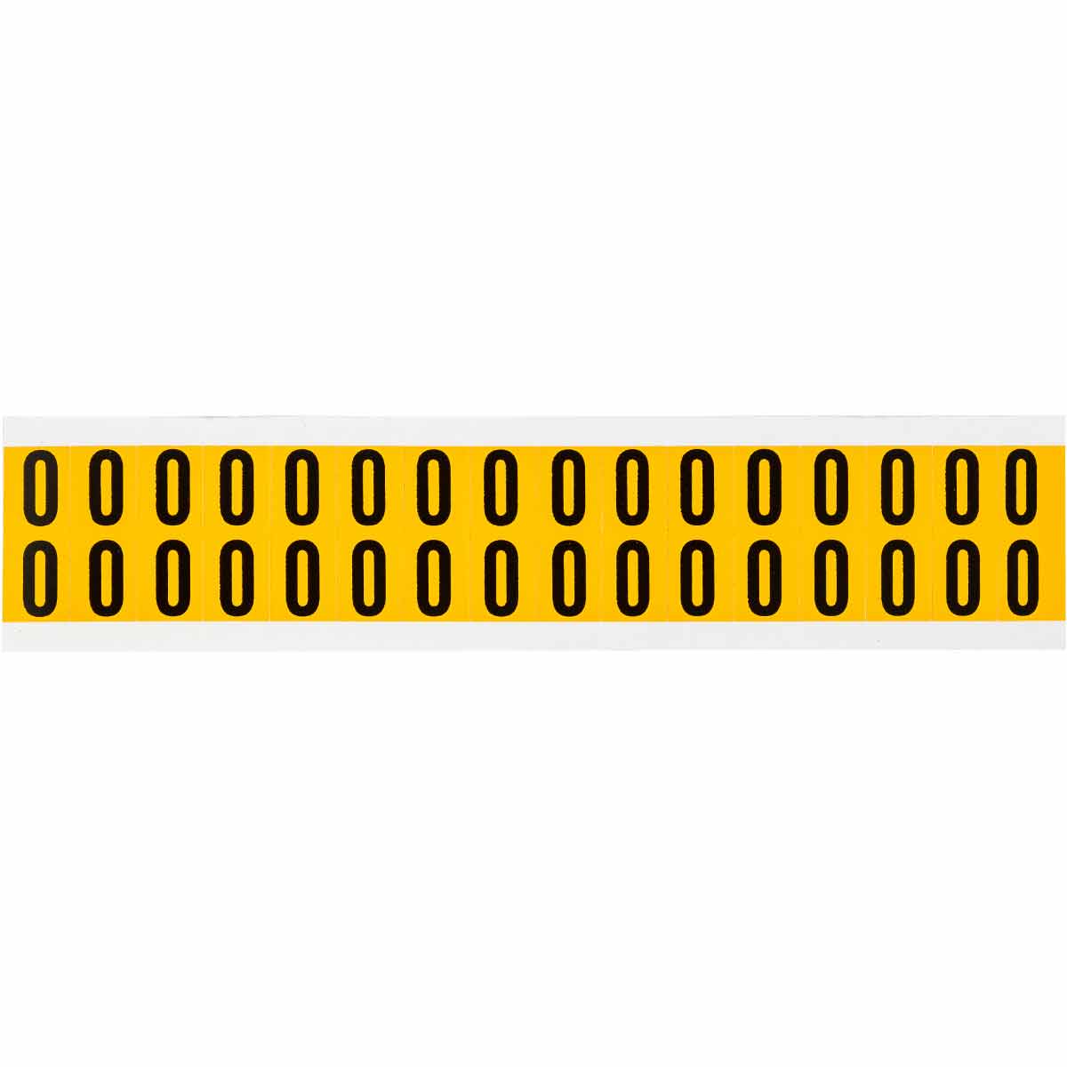 Brady 1520-O Identical numbers and letters on one card for indoor and outdoor use 044024