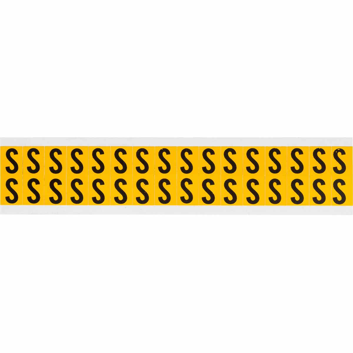 Brady 1520-S Identical numbers and letters on one card for indoor and outdoor use 044028