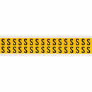 Brady 1520-S Identical numbers and letters on one card for indoor and outdoor use 044028