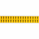 Brady 1520-Y Identical numbers and letters on one card for indoor and outdoor use 044034