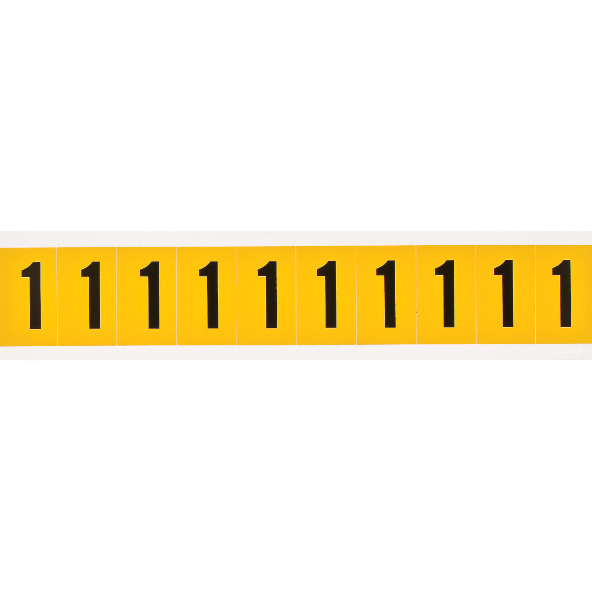 Brady 1530-1 Identical numbers and letters on one card for indoor and outdoor use 015301