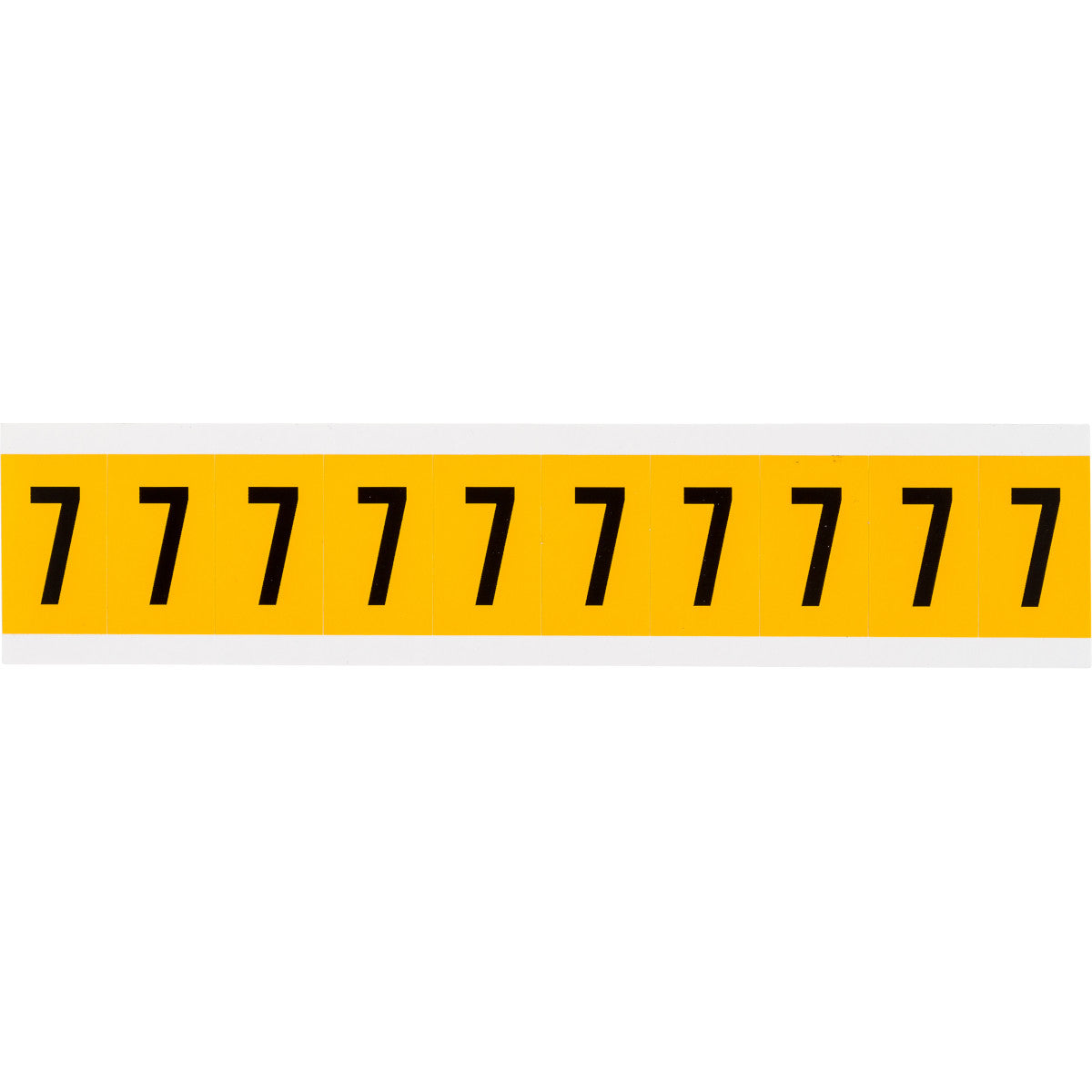 Brady 1530-7 Identical numbers and letters on one card for indoor and outdoor use 015307