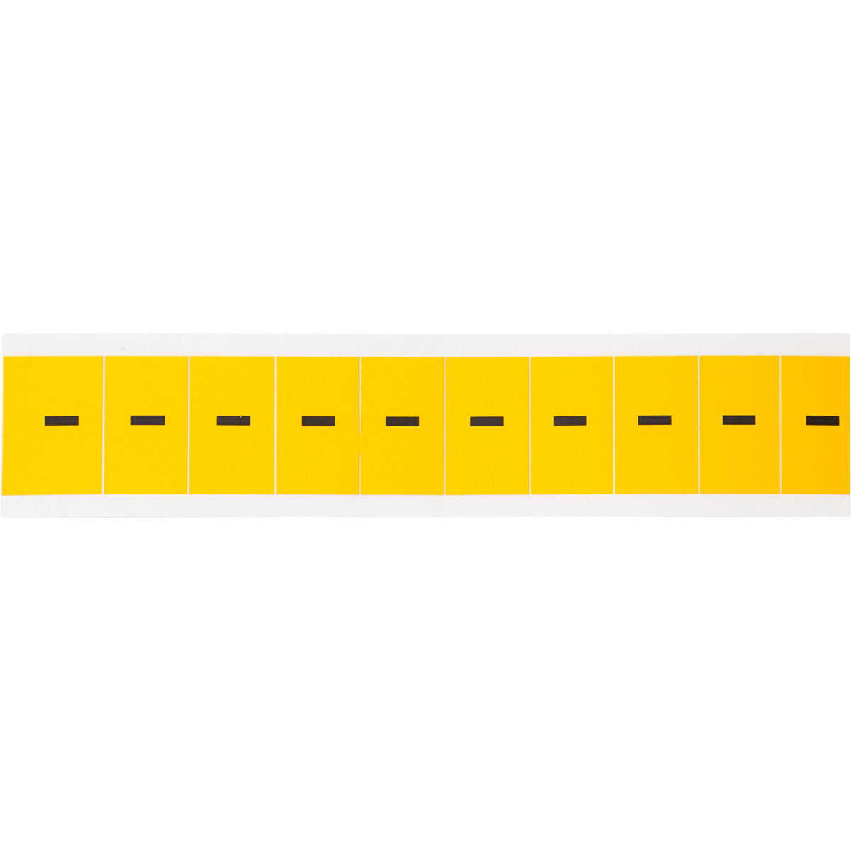 Brady 1530-DSH Identical numbers and letters on one card for indoor and outdoor use 015336
