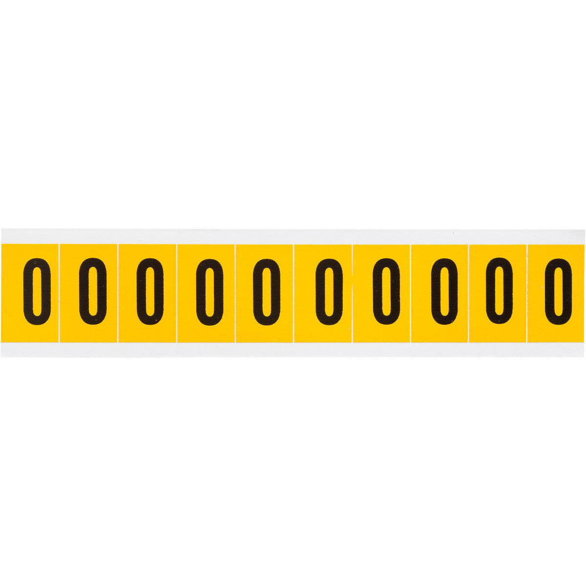 Brady 1530-O Identical numbers and letters on one card for indoor and outdoor use 015324