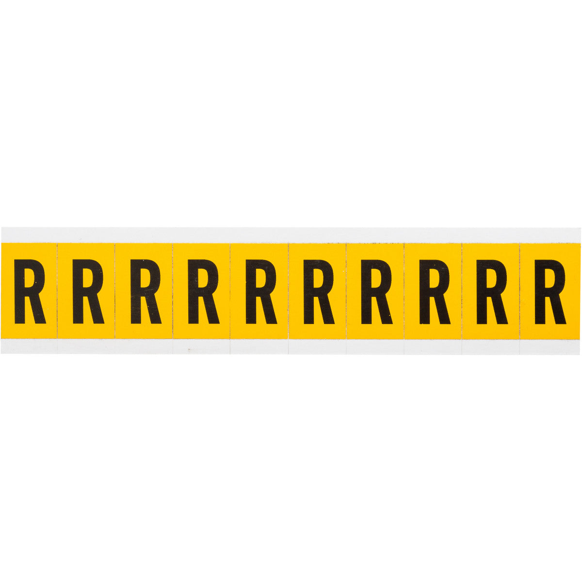 Brady 1530-R Identical numbers and letters on one card for indoor and outdoor use 015327