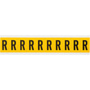 Brady 1530-R Identical numbers and letters on one card for indoor and outdoor use 015327