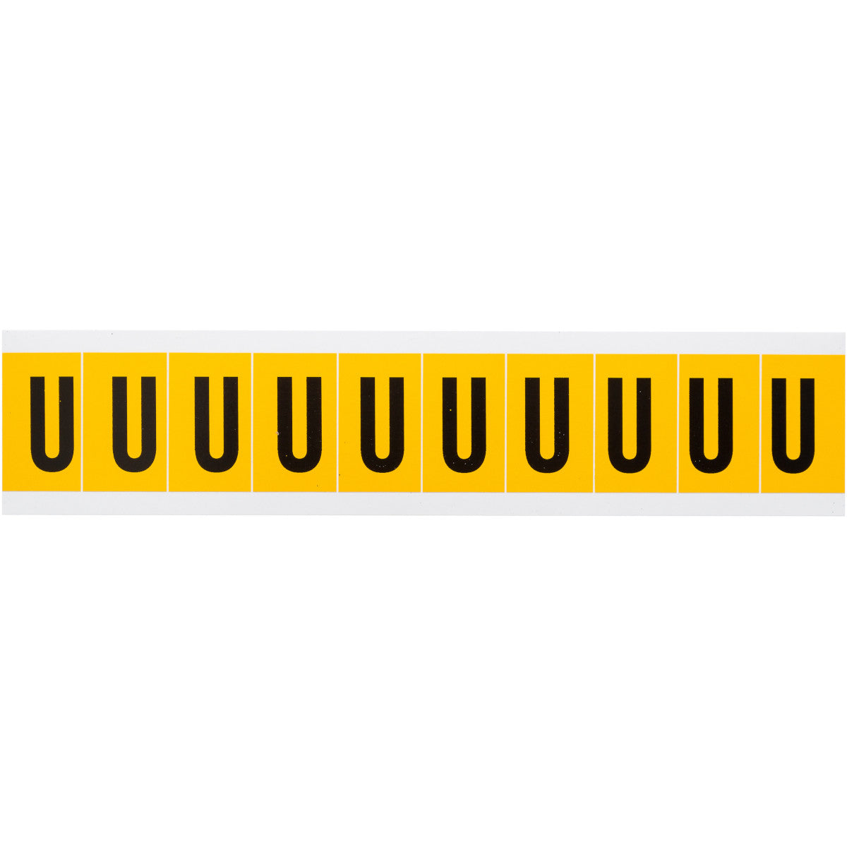 Brady 1530-U Identical numbers and letters on one card for indoor and outdoor use 015330