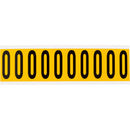 Brady 1534-0 Identical numbers and letters on one card for indoor and outdoor use 015340