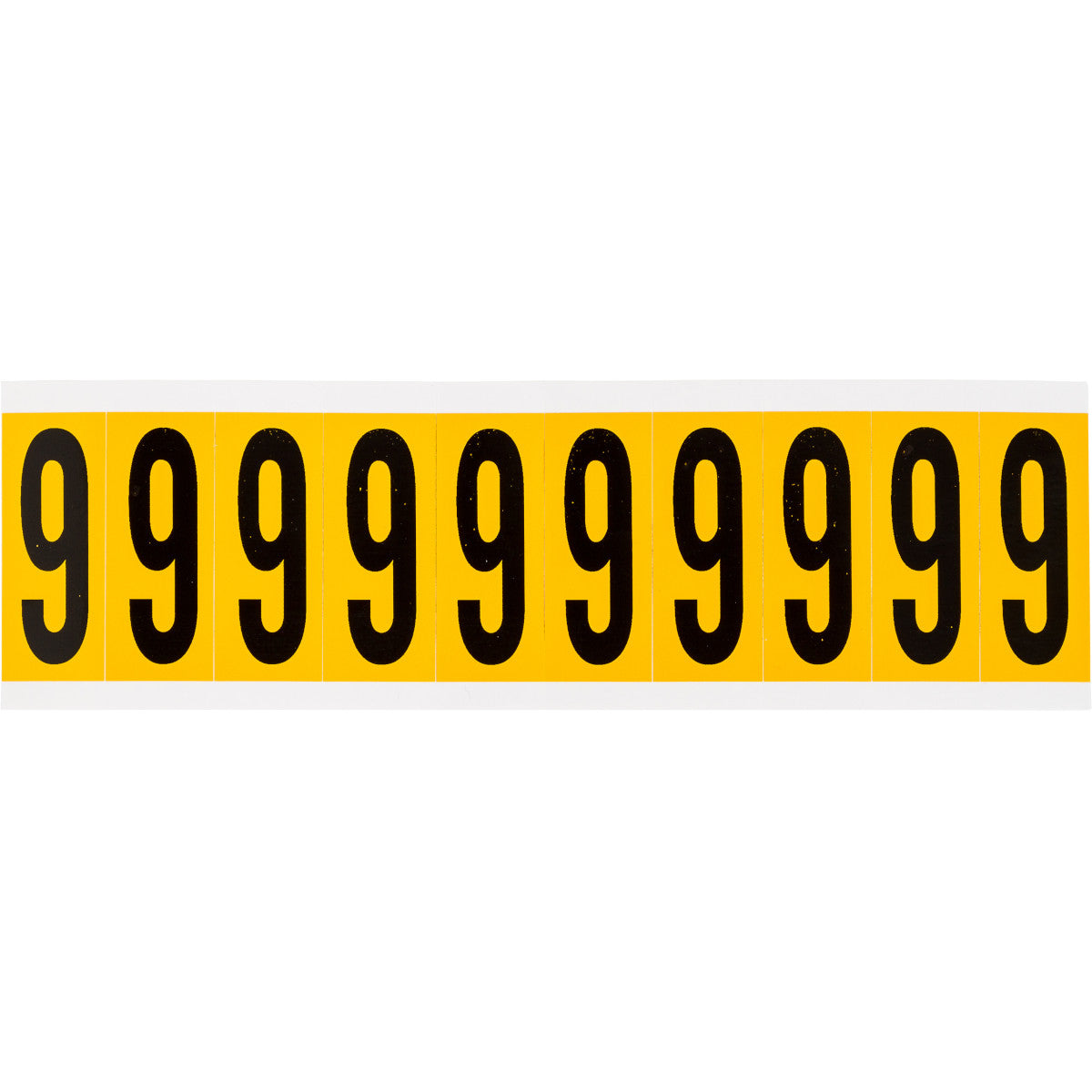 Brady 1534-9 Identical numbers and letters on one card for indoor and outdoor use 015349