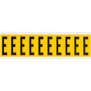 Brady 1534-E Identical numbers and letters on one card for indoor and outdoor use 015354