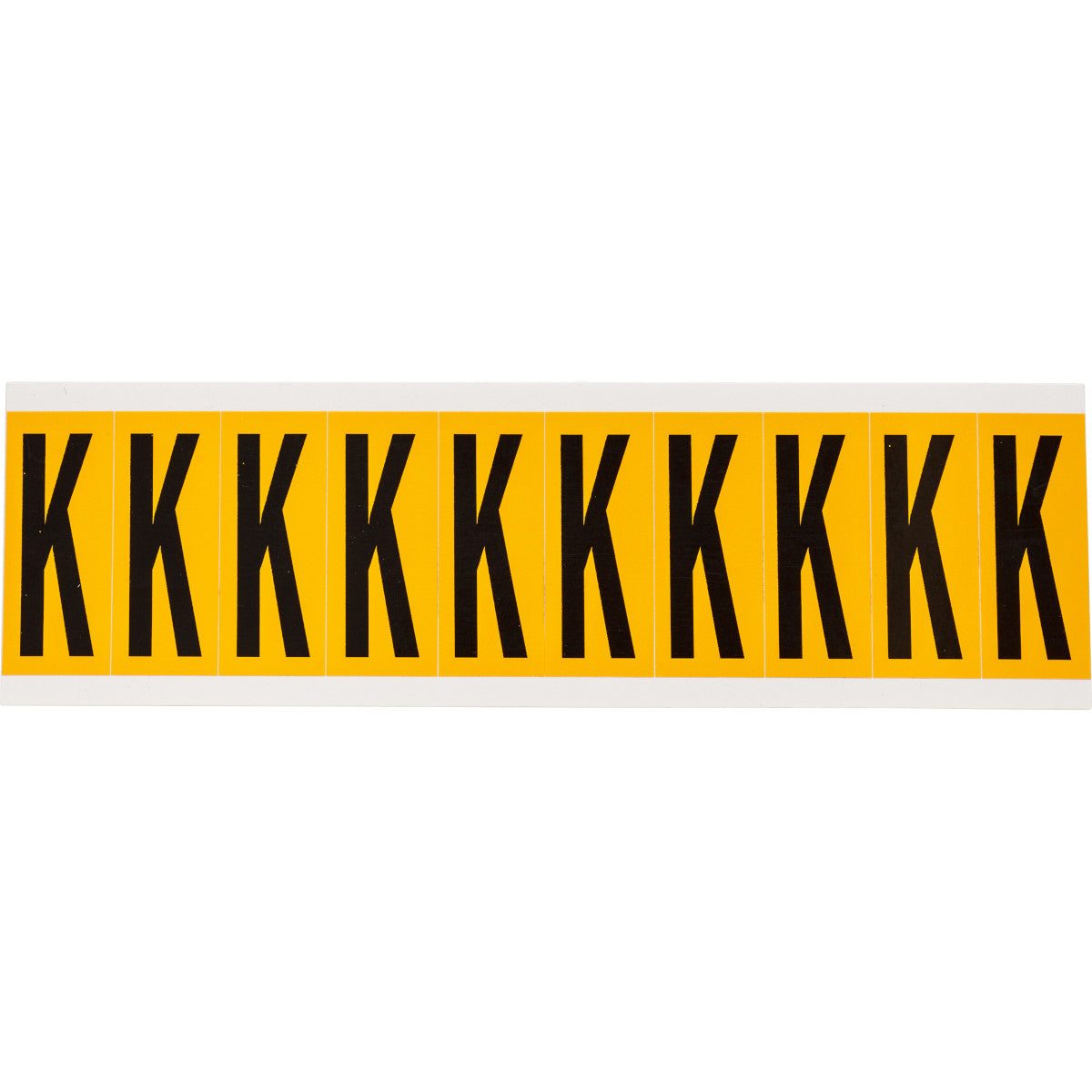 Brady 1534-K Identical numbers and letters on one card for indoor and outdoor use 015360