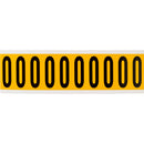 Brady 1534-O Identical numbers and letters on one card for indoor and outdoor use 015364