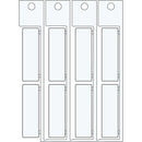 Brady ADHESIVE TAG 15X49 WHITE Electrical Component Tags with Adhesive - 15mm x 49mm, Single 1549AD