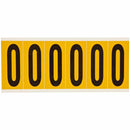 Brady 1550-0 Identical numbers and letters on one card for indoor and outdoor use 044045