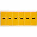 Brady 1550-DSH Identical numbers and letters on one card for indoor and outdoor use 044081