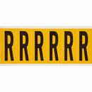 Brady 1550-R Identical numbers and letters on one card for indoor and outdoor use 044072