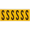 Brady 1550-S Identical numbers and letters on one card for indoor and outdoor use 044073