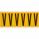 Brady 1550-V Identical numbers and letters on one card for indoor and outdoor use 044076