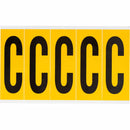 Brady 1560-C Identical numbers and letters on one card for indoor and outdoor use 097102