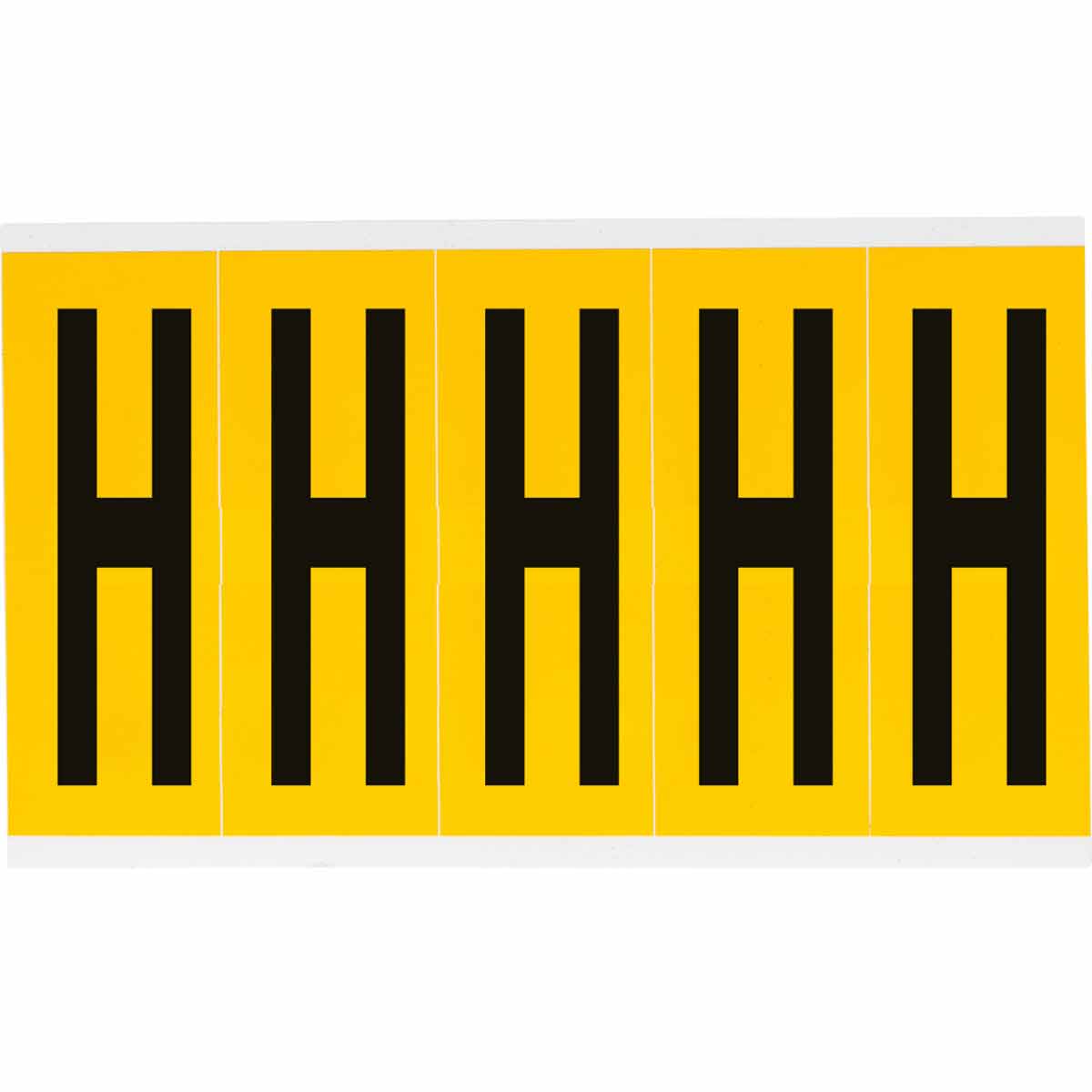 Brady 1560-H Identical numbers and letters on one card for indoor and outdoor use 097107