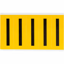 Brady 1560-I Identical numbers and letters on one card for indoor and outdoor use 097108