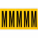 Brady 1560-M Identical numbers and letters on one card for indoor and outdoor use 097112