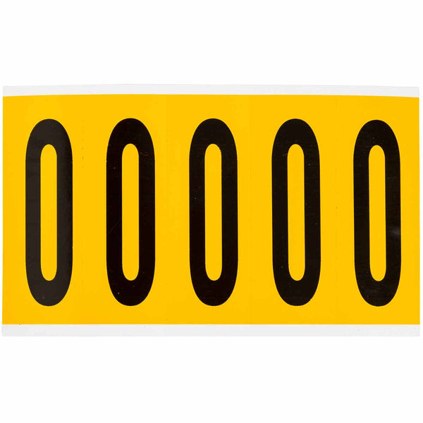 Brady 1560-O Identical numbers and letters on one card for indoor and outdoor use 097114