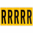 Brady 1560-R Identical numbers and letters on one card for indoor and outdoor use 097117